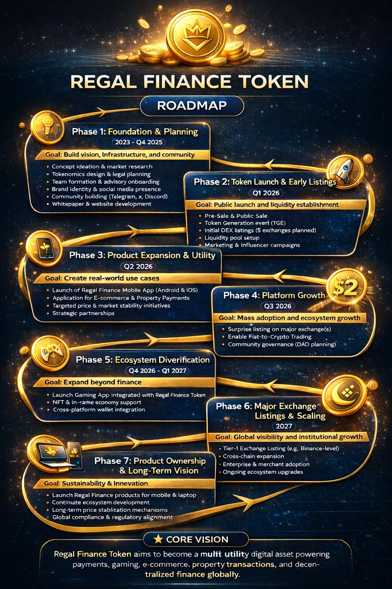 Regal Finance Token tweet media