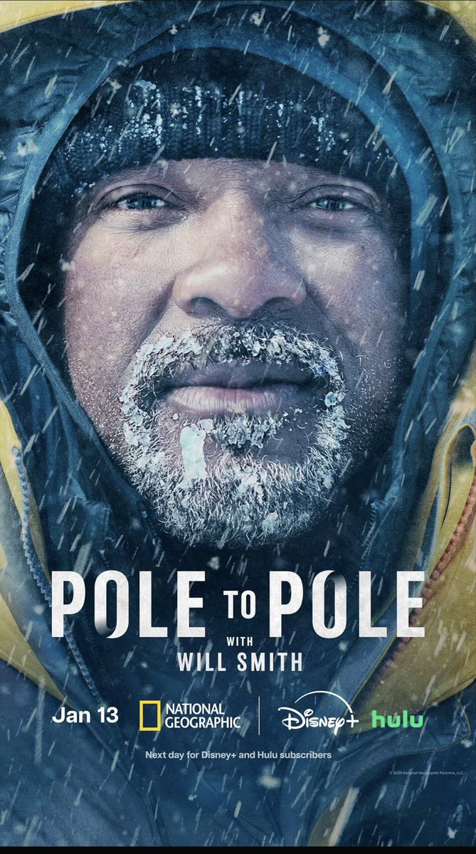 Will Smith is going Pole to Pole. Docking Tuesday, January 13 on Hulu