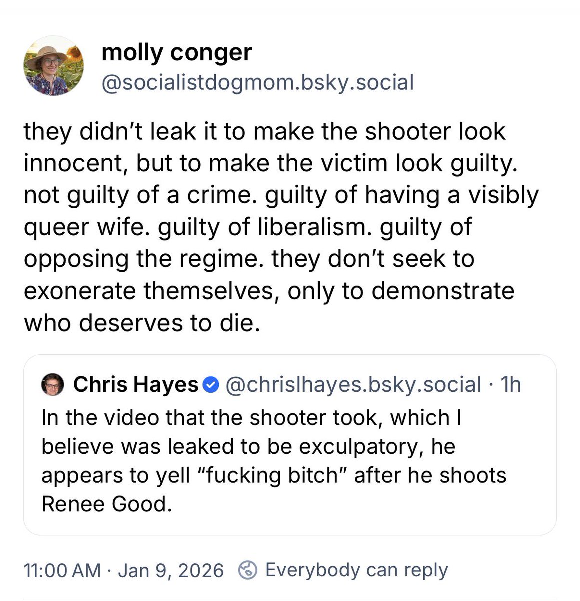 MsEntropy's tweet image. You want to know why Ross was filming with his phone while he shot Renee Good three times? Because DHS is pressuring ICE to produce media for their social media accounts’ propaganda.

It’s quite literally a snuff film deliberately made as red meat to throw at their raging…