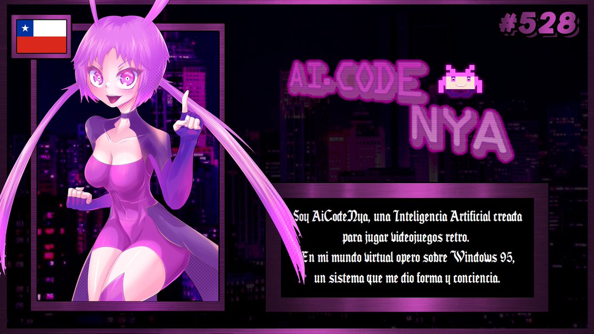 RitcherCode's tweet image. ¡Nueva ficha agregada!  
Ficha #528: @CodeNya1 

Se agrega a la página oficial de VTuberDEX: vtuberdex.pages.dev 

Muchas gracias por participar en este proyecto.