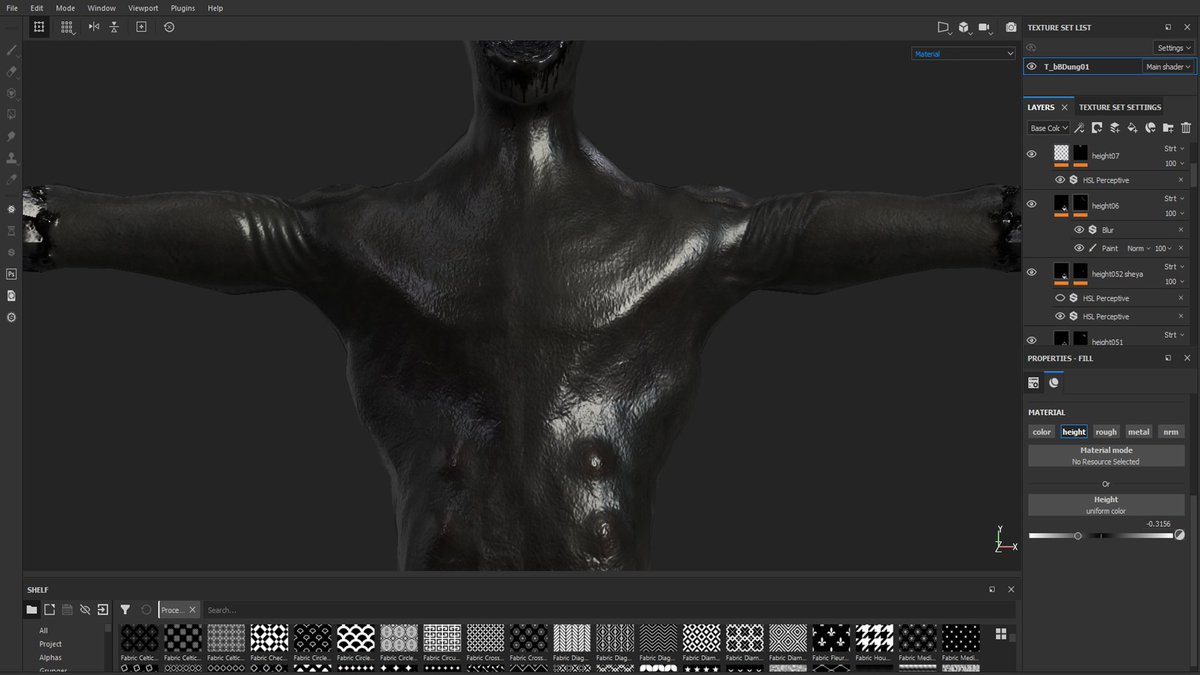 RekeshGaal's tweet image. WIP! 🎨

A new boss takes shape! 
This is one of its forms.

#IndieGame #bossDesign #horrorgame #substancePainter #indiedev #devlog #ゲーム制作 #screenshotsaturday #gamedev #3dmodeling