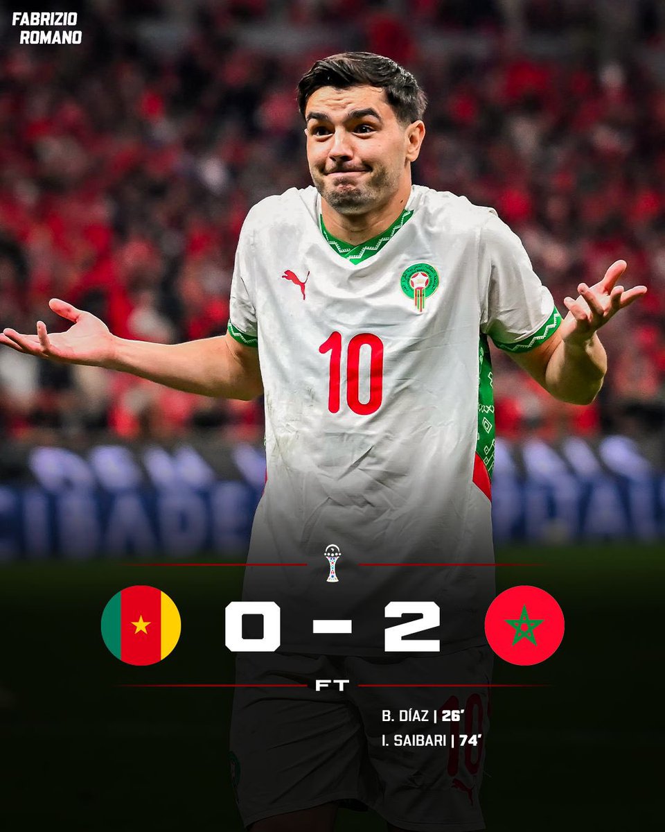 🚨 Morocco beat Cameroon and advance to the AFCON semi finals! 🇲🇦

Who’s been your Man of the Match?