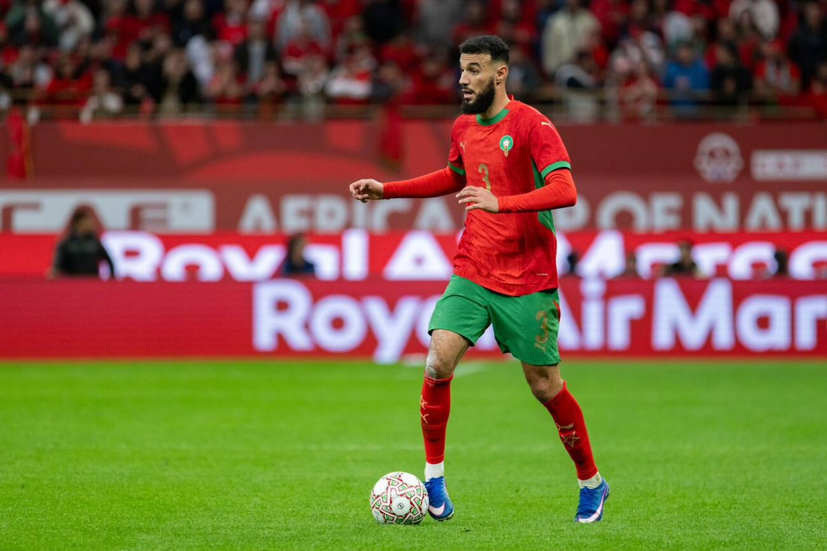 MUnitedFR's tweet image. Noussair Mazraoui est en demi-finale de la CAN 👏

Fin de parcours pour Bryan Mbeumo 🔙