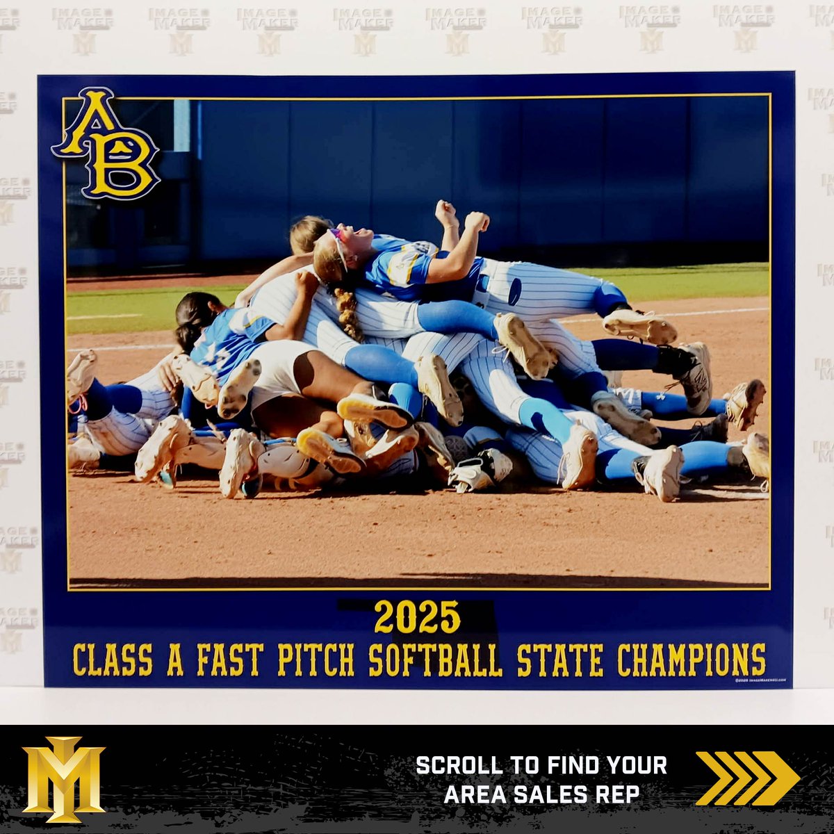 imagemakers4u's tweet image. State Champs deserve a place of honor! Proud to create the 2025 Softball Team Photo Board for Arapaho-Butler, celebrating the dedication and teamwork behind a championship season.
Congrats to the team &amp;amp; thanks to Coach Thompson for trusting #imagemaker4u!
 #ArapahoButler #WeAreAB