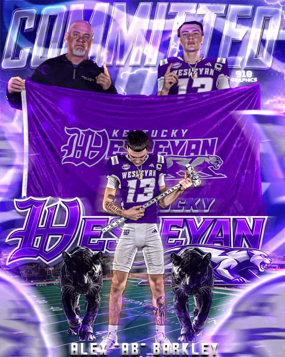 Alex__Barkley's tweet image. After a long discussion with my family I’m very blessed to announce I will be committing to @KWCPanthers 💜🤍 #AGTG #DIGIN #RollThers🐾@CoachYoung41 @FBCoachThompson