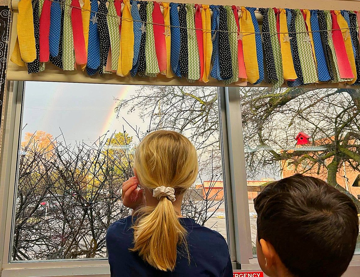 #RainbowConnection #SchoolDaySurprise
