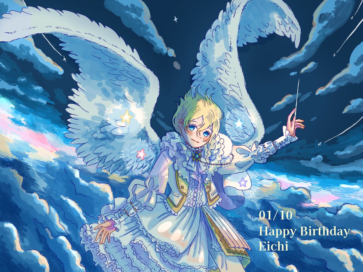 おめでとうございます🪽💫🌟
#天祥院英智誕生祭2026 
#天祥院英智生誕祭2026