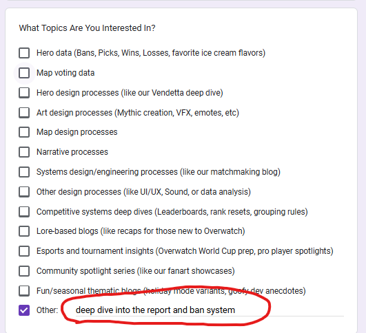 durpee82's tweet image. EVERYONE write in "deep dive into the report and ban system" in the weekly recall topics poll 🚨 we need to learn more about this 🚨

docs.google.com/forms/d/e/1FAI…