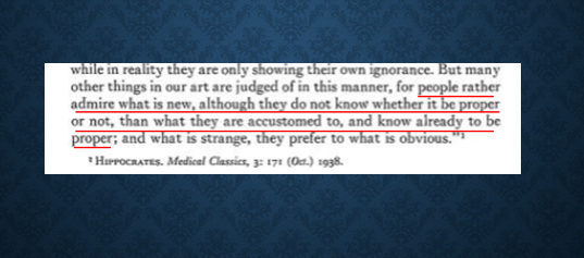 rbarbosa91's tweet photo. More than 2400 years ago, Hippocrates published the first comments about robotic cholecystectomy: https://t.co/Cwg3I09xAE