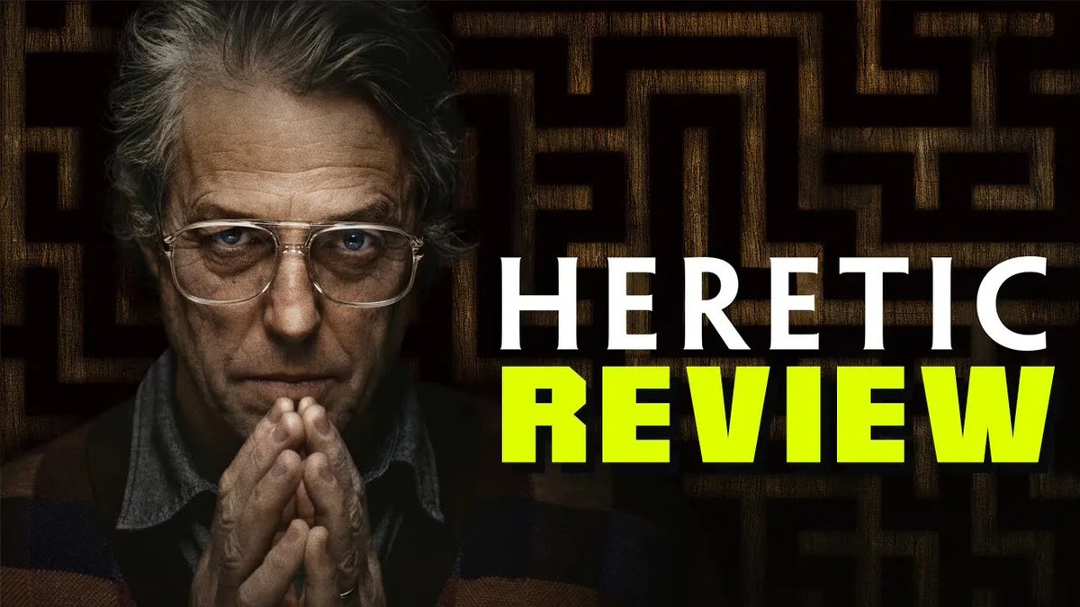 Heretic (2024) - Is It Worth Watching? youtu.be/UU7n_g1Qohg In this mystery thriller movie, Mr. Reed (Hugh Grant) has a battle of the minds with two Mormon missionaries he's ensnared into a trap. #MovieReview #horror #film #Review