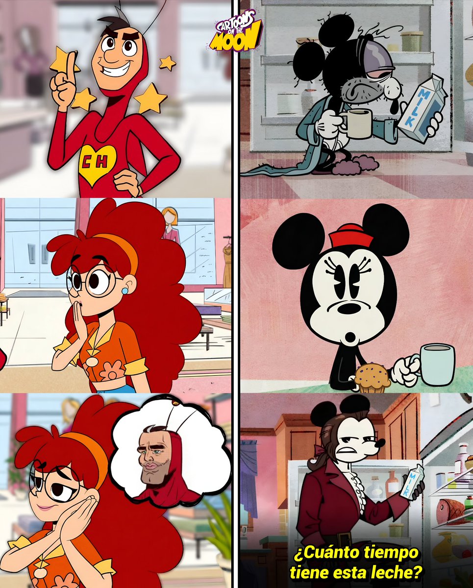 CartoonsOTMoon's tweet image. Paralelismos cinematográficos