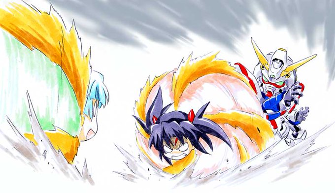 うおおお!
 #今だ乗っかれGガン祭 