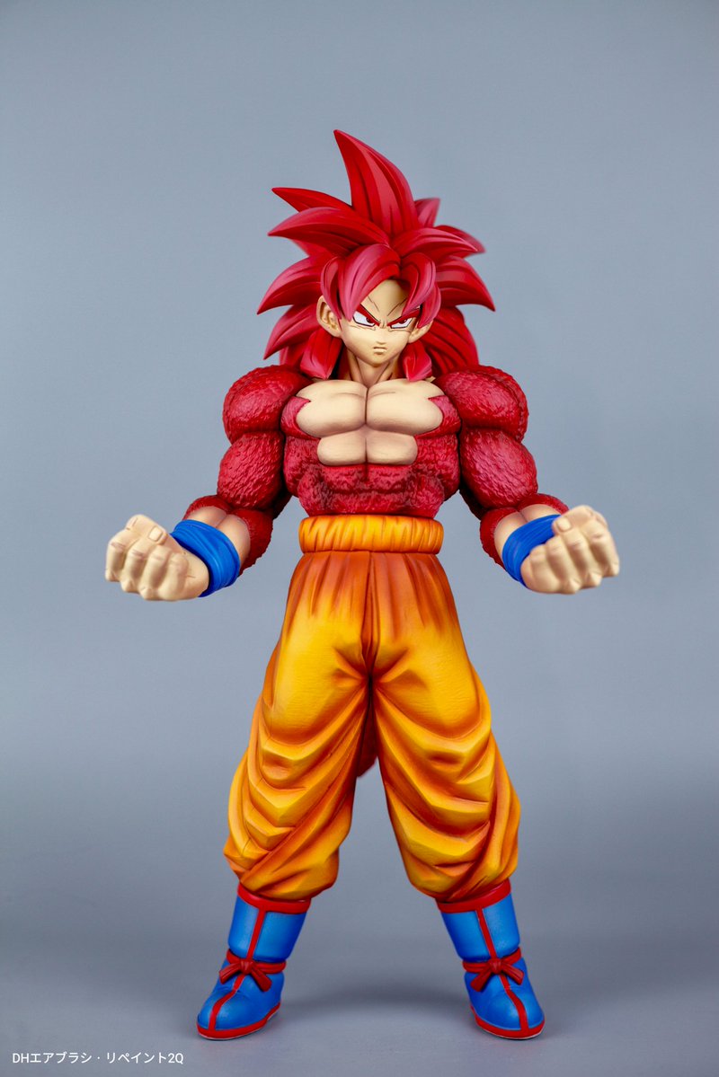 ドラゴンボールの超サイヤ人4悟空バージョン。壮大なスケールと同じ