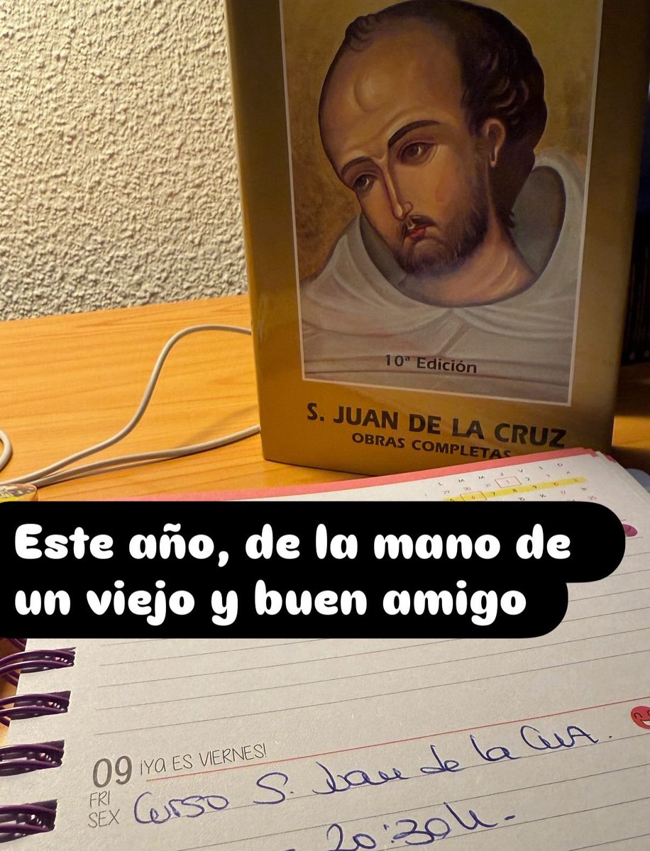 Iniciamos el Curso Superior de San Juan de la Cruz. ¡Qué suerte contar con los cursos online de <a href="/UNIMISTICA/">CITeS - Universidad de la Mística</a>!