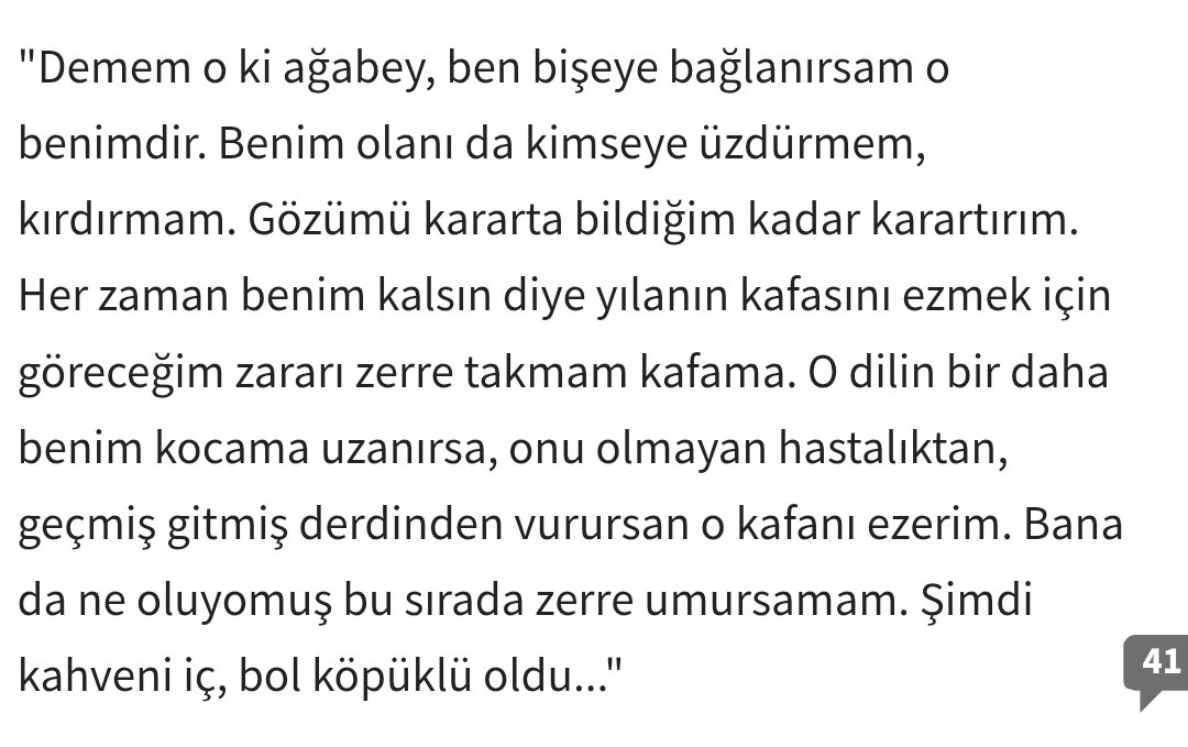 orenda25's tweet photo. Bu paragrafa güzel bir yorum gelmiş, canım çekti baştan okudum. Züleyha Sulhan seni yazan kişi olmanın gururu bambaşka🫠 #girdap https://t.co/V1nRrF7yAV