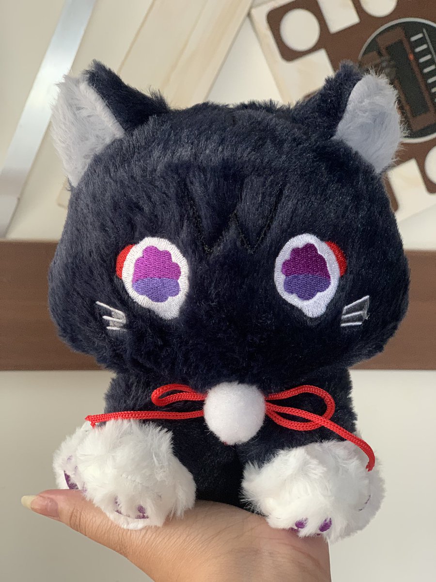 mist_lua's tweet image. adoro gastar dinheiro com essas coisas 😭
Gatinho Scara pra vcs 
#GenshinImpact