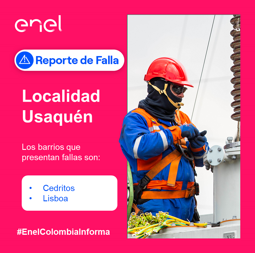 Servicio Enel Colombia tweet media