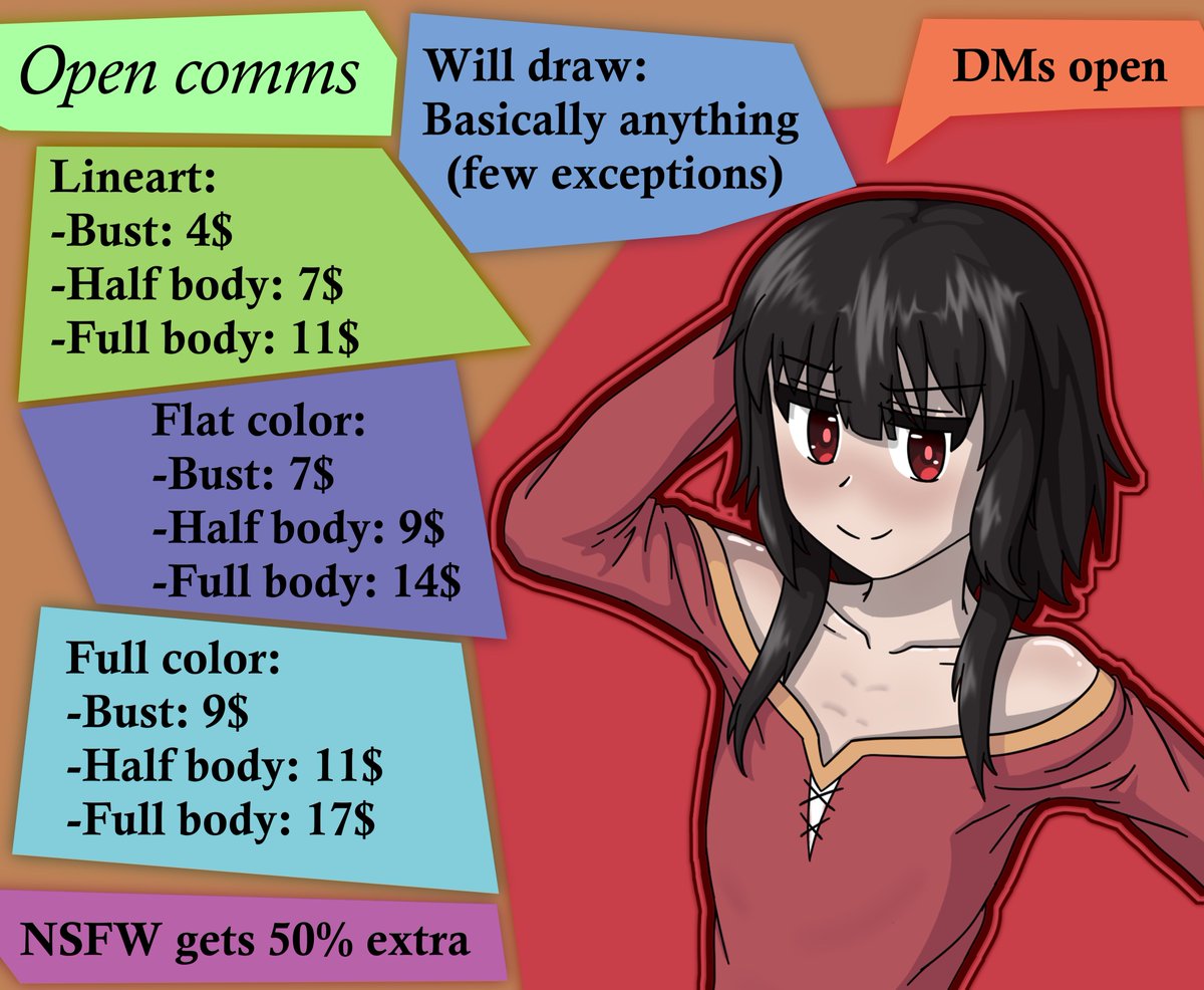 Franryuka Kujo (open comms) tweet media