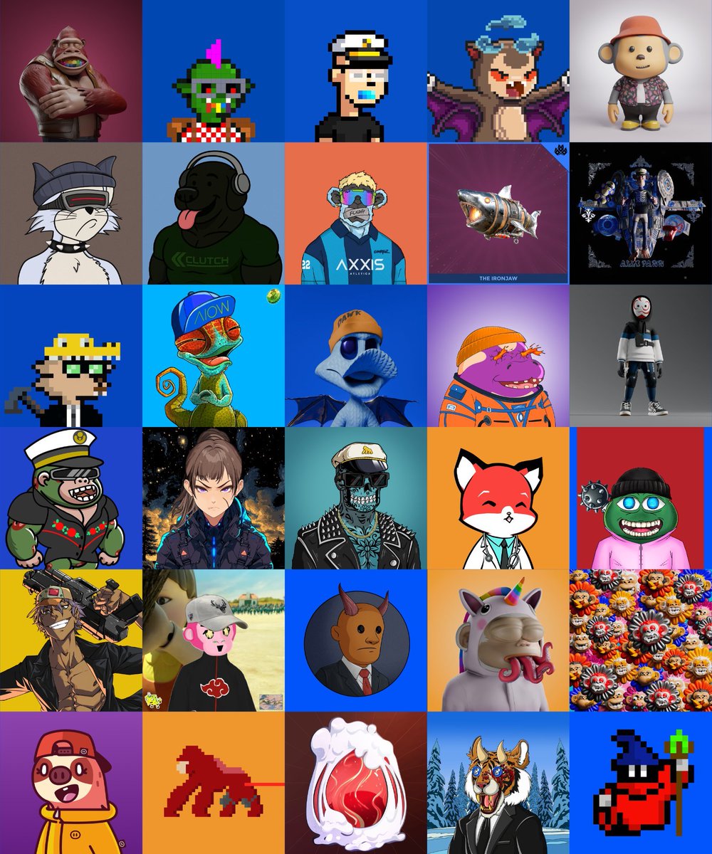 APECHAIN NFT GRID GOES ABSOLUTELY NUCLEAR 🦍💥💥  this lineup is PURE DRIP &amp; CHAOS!

The ecosystem is exploding rn and 2026 is THE YEAR NFTs make their COMEBACK

WHICH ONE IS YOUR ALPHA PICK? 👀 
Drop it below + tag your squad
Let's flood this with ape energy 🦍
<a href="/ApeChainHUB/">ApeChainHUB</a>