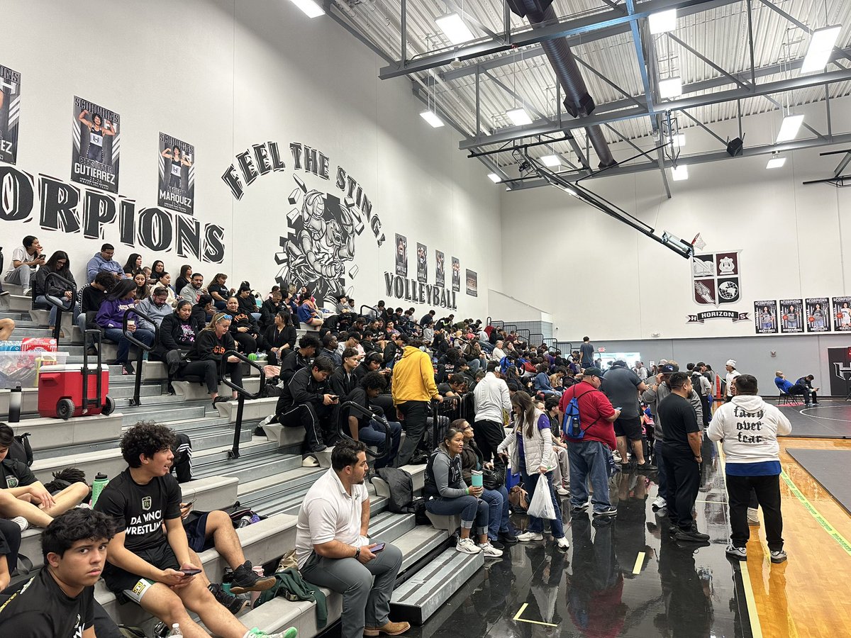 OJGarcia12's tweet photo. Horizon Blackout Wrestling Tournament getting going today in Horizon City, TX
#RepTheH #ScorpionStrong https://t.co/X7PbYXtlcW