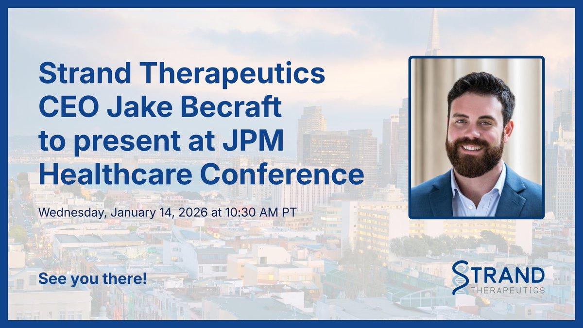 Strand Therapeutics tweet media