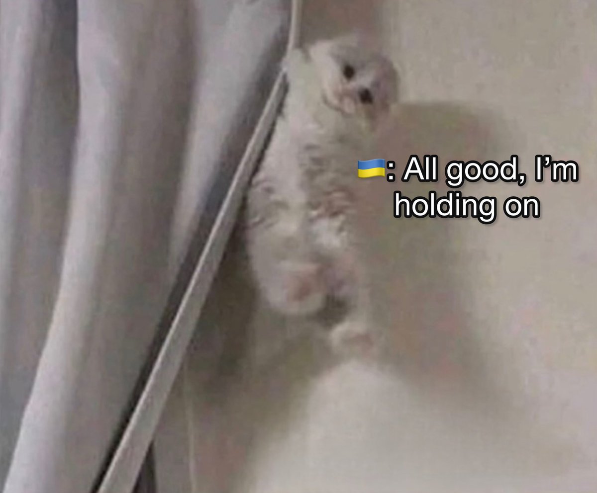 Don’t stop talking about Ukraine. We are holding on, but it’s very difficult at the moment. We need your support now more than ever 💔