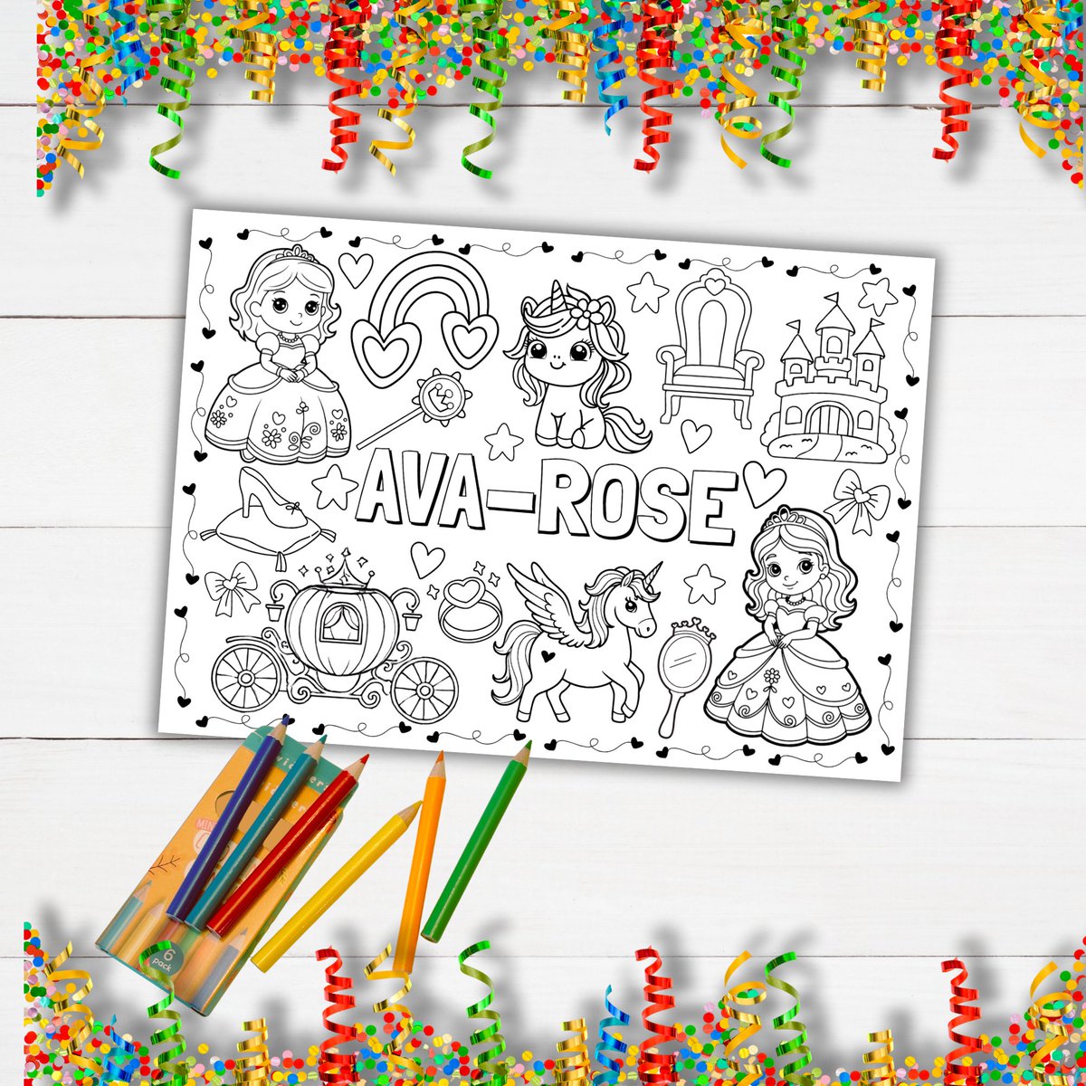 visions_may's tweet photo. Personalised Princess Colouring Sheet for Children – Custom Na by VisionsOfMay 
 https://t.co/JmuEJLkxXk via @Etsy https://t.co/H3hplp7H0O
