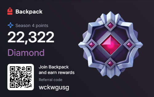 boratomarduas's tweet photo. Whatever is my allocation on TGE, I am not selling more than 20%. 

@Backpack already has a very solid product, but I am confident that, when new global markets (such as Japan and USA) join and new features (stocks, card, etc) are launched, its real value will be clear. 

It's never late to join it.

 https://t.co/qniIXeYhGM