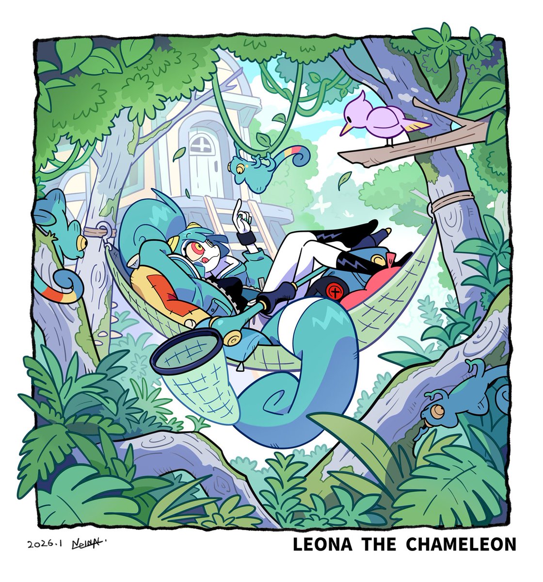 nelnalium's tweet image. Leona