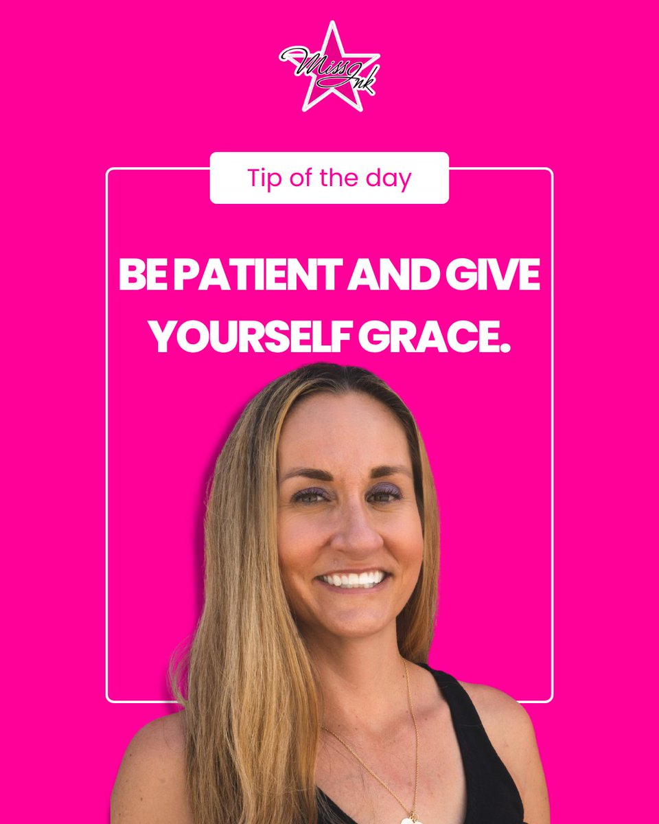 Tip of the day: Lead with patience and a little self-grace. ✨

Progress is rarely perfect, and that does not mean you are behind. Trust the process, keep showing up, and remember that small steps still move you forward.