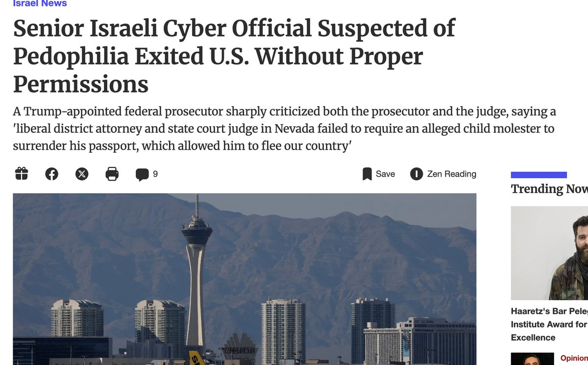 ggreenwald's tweet image. This happened in August. Here was the story on it from the Israeli daily @haaretzcom.