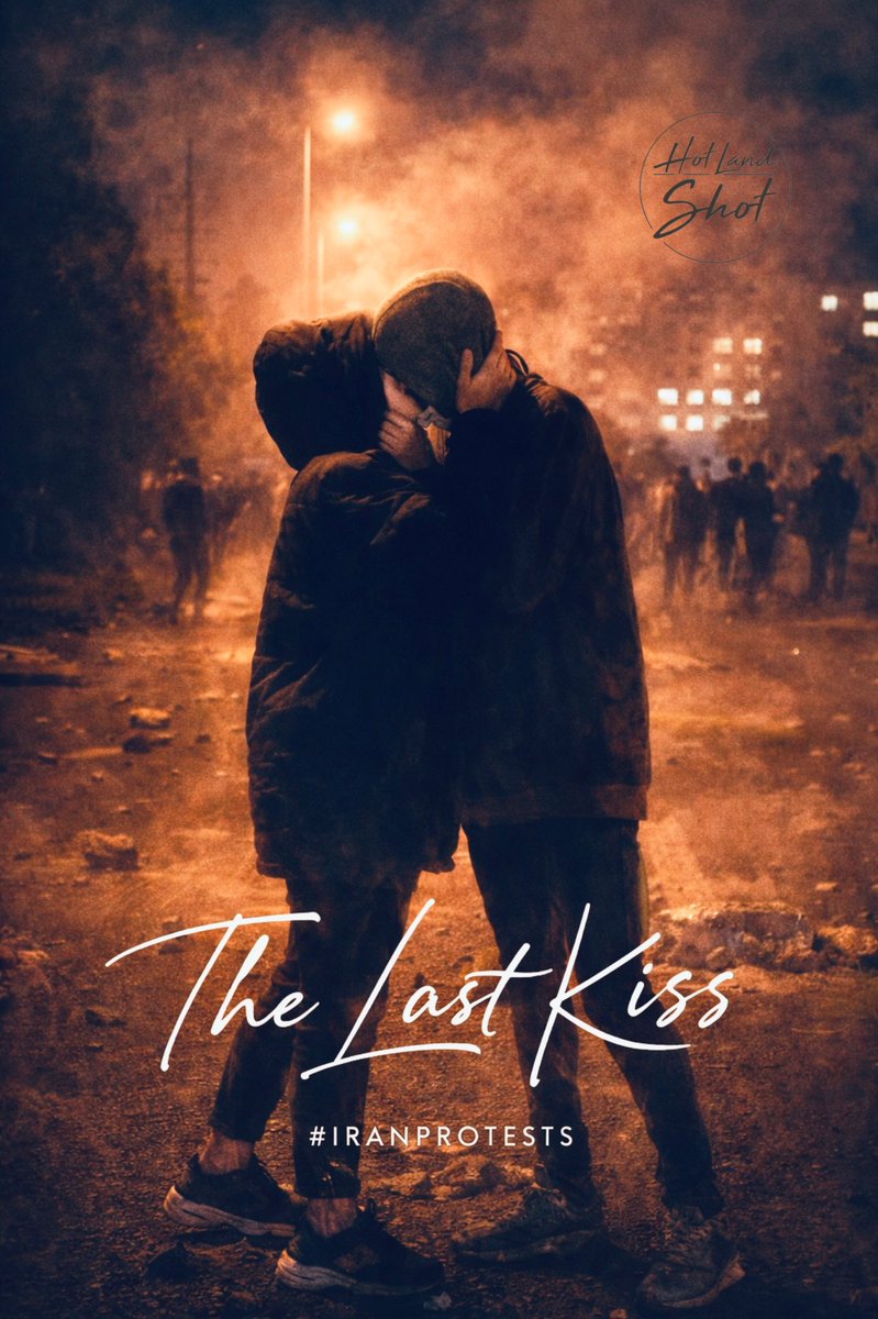 MahmoudCharrief's tweet photo. The Last Kiss of the Iranian Revolution

#Iran #IranProtests #HumanRights #Freedom #WorldWatch #InternetBlackoutIran https://t.co/cEhQbdjx8Z