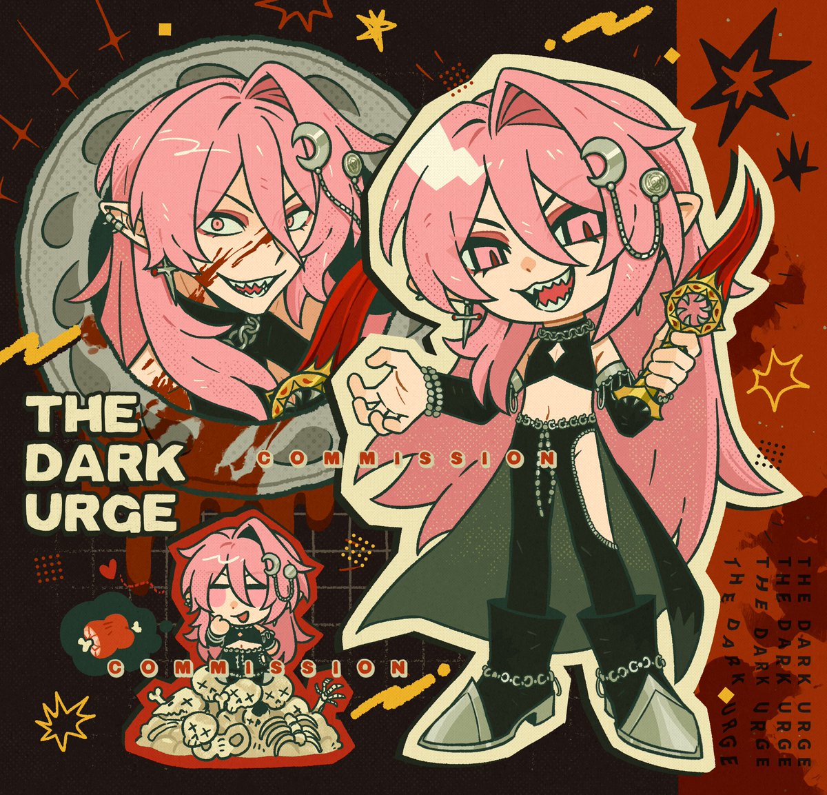 #VGenComm Thanks for the commission!🗡️🩸
