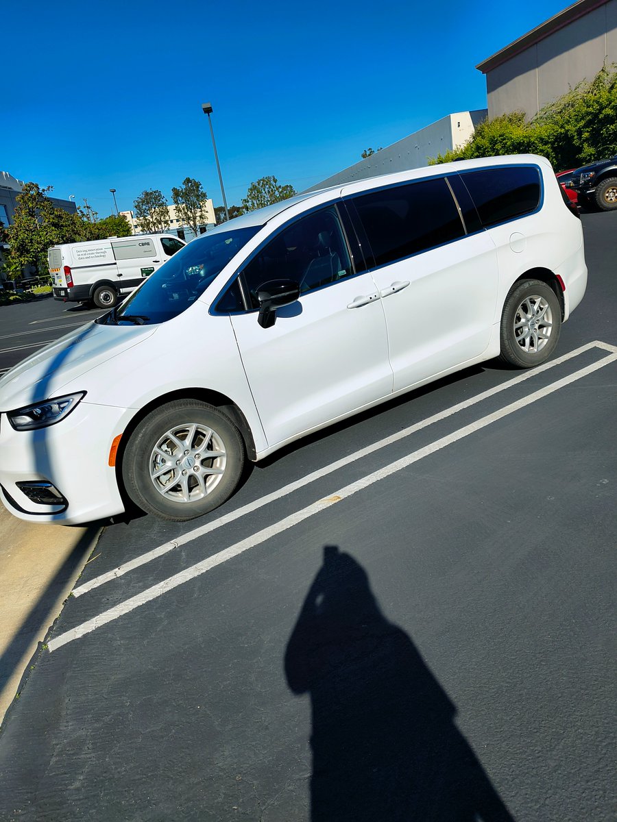 Rental car got a flat so they exchanged it and gave me this sweet little number...