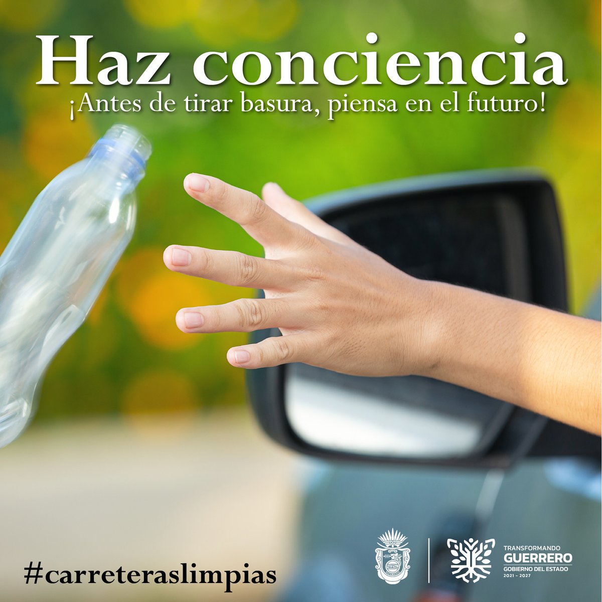 Cuida el medio ambiente y mantén nuestras carreteras limpias sin dejar basura en ellas. Haz tu parte y ayuda a proteger nuestro hermoso planeta. 📷
#CuidadoDelMedioAmbiente
#TransformandoGuerrero