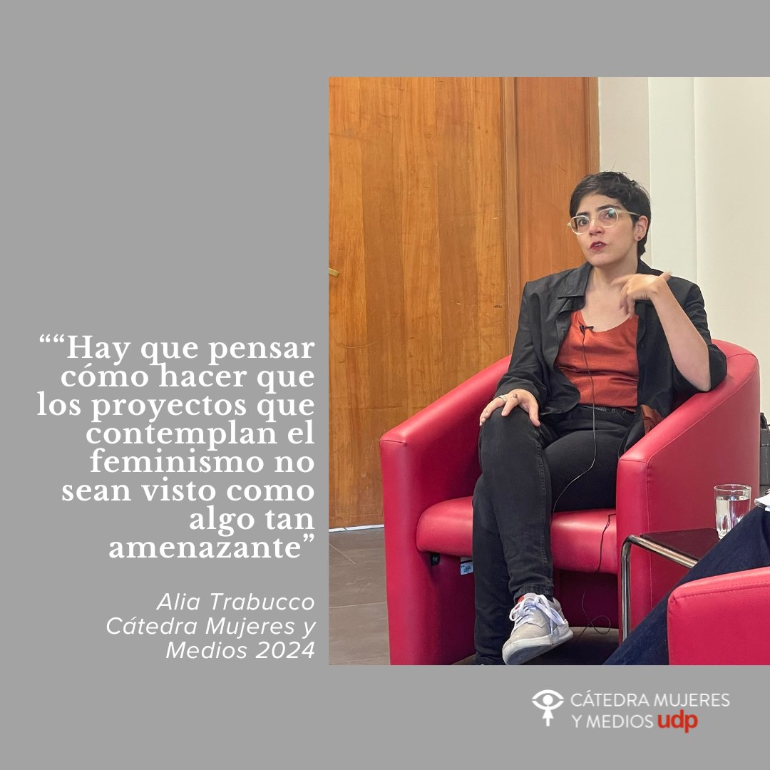 Cátedra Mujeres y Medios UDP tweet media