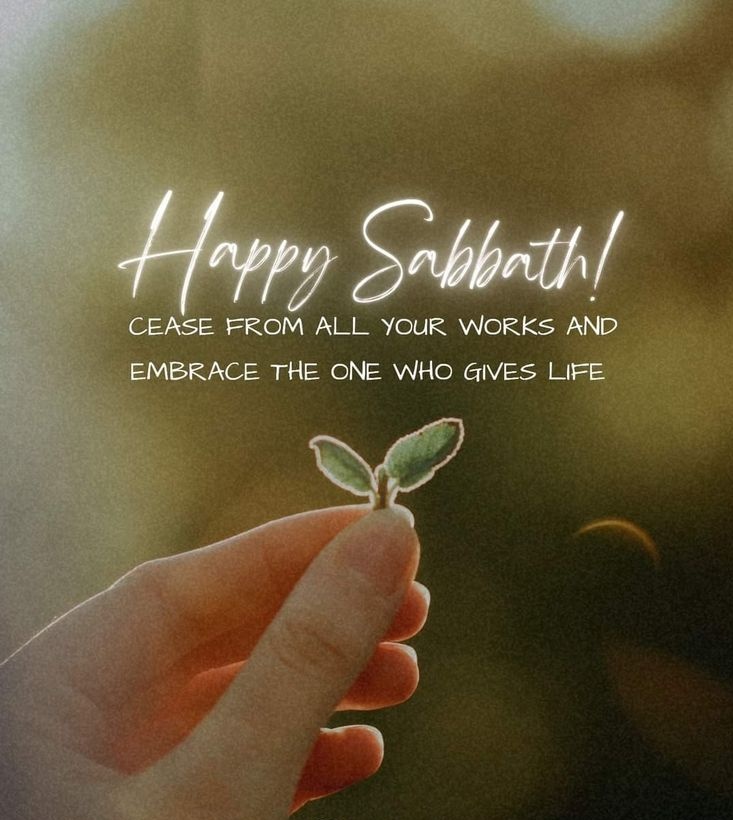 1Exousia's tweet photo. "For he who has entered His rest has himself also ceased from his works as God did from His"
Hebrews 4:10
#HappySabbath #7thDay #4thCommandment #GloryToGod #JesusIsGod #SavedByGrace https://t.co/mEXWCeXqKu