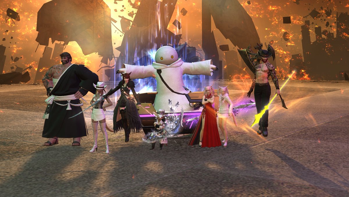 Yay! WE DID IT!! What an INSANE raid tier with an INCREDIBLE GROUP! <a href="/Narrlocke/">Narrlocke</a> <a href="/ArtharsFF14/">Arthars</a> <a href="/YamaGraves/">YamaAD</a> Astraea, Hada, Balana and Guin!!