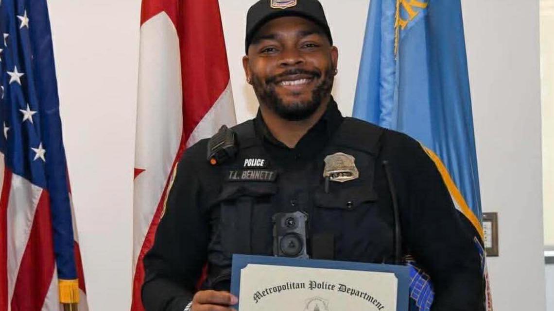 TheDMVLive's tweet image. JUST IN: The driver who struck and killed DC police officer Terry Bennett on I-695 has been charged with Second Degree Murder while Armed.

47 year-old Jerrold Coates— a DC government employee with the Department of Parks and Recreation— had to be given NARCAN after the crash,…