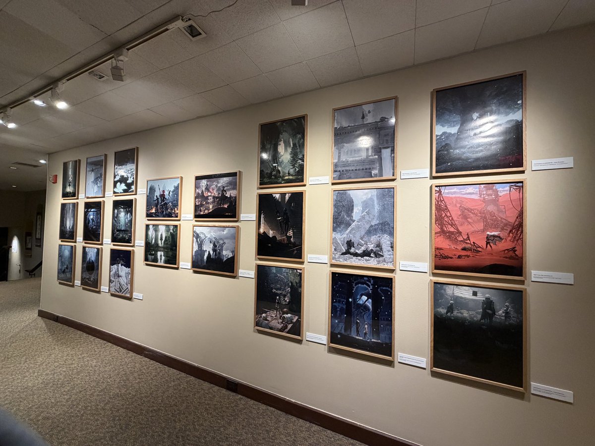 YAMA_noito's tweet image. 幸田さんの展示ー！オートマタ2周年のアートなども！
じっくり見れるぞーワイワイワイ！🖼️