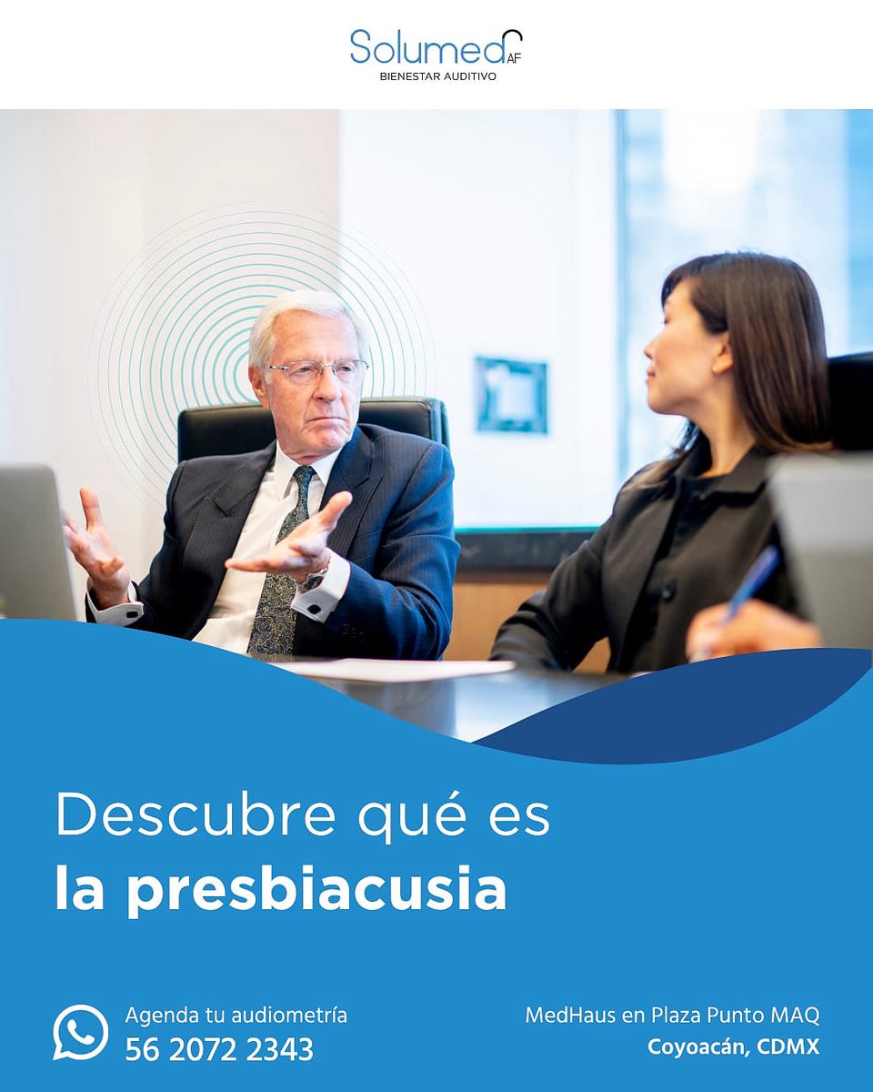 Presbiacusia: La pérdida auditiva en adultos de 40 años,

La presbiacusia no solo afecta a los adultos mayores; muchas personas en edad laboral también experimentan esta pérdida auditiva natural.