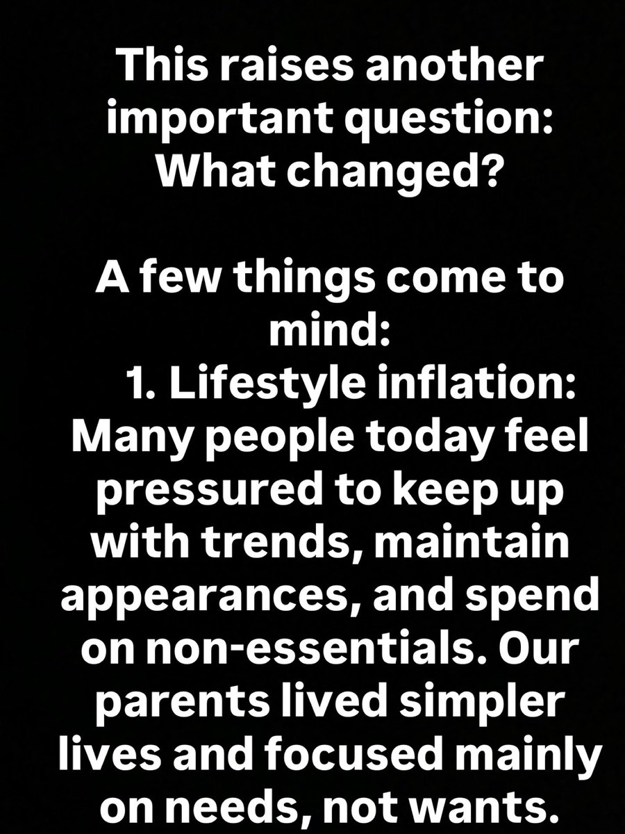 jamesapeh123's tweet photo. None of this means our parents had perfect financial systems, but their ability to stretch limited resources holds valuable lessons. If we truly want to build financial stability, maybe we don’t just need more money—we need more discipline, planning, and intentional living. https://t.co/KP1chfFHVa