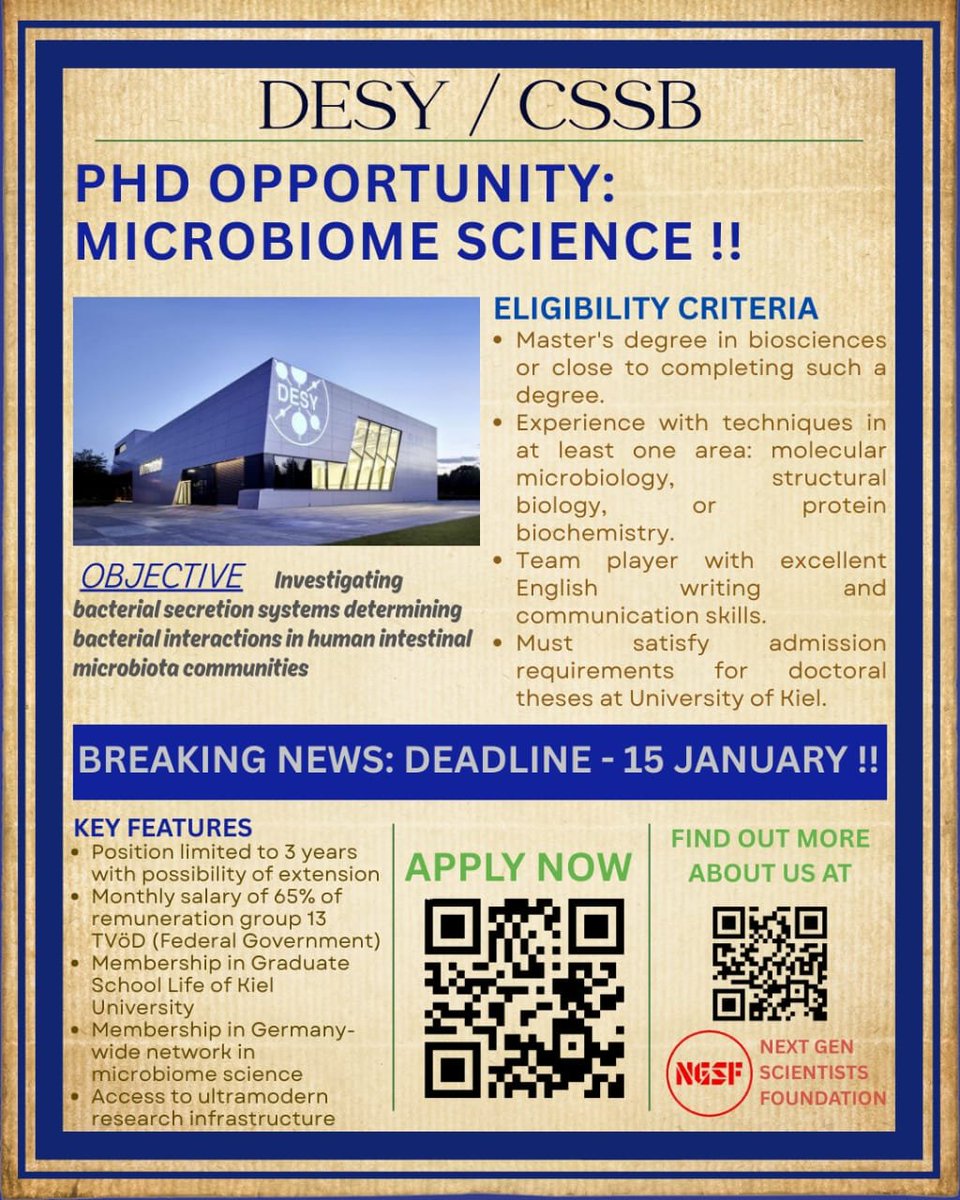 Next Gen Scientists Foundation tweet media