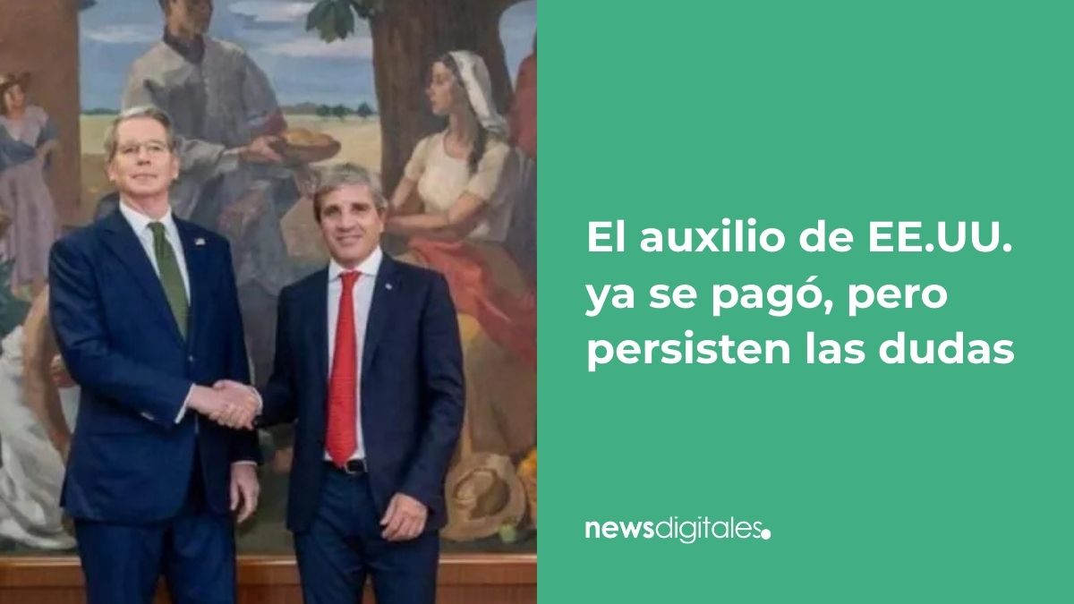 🇦🇷🇺🇸 El auxilio de EE.UU. ya se pagó, pero persisten las dudas.

👉🏻 El cierre del tramo activo del swap se reflejó en un cambio contable: subió la deuda con organismos internacionales por USD 2.500 millones

✍🏻 <a href="/FlorGutierrezp/">Florencia Gutierrez</a>

🔗 goo.su/Ss4MoB