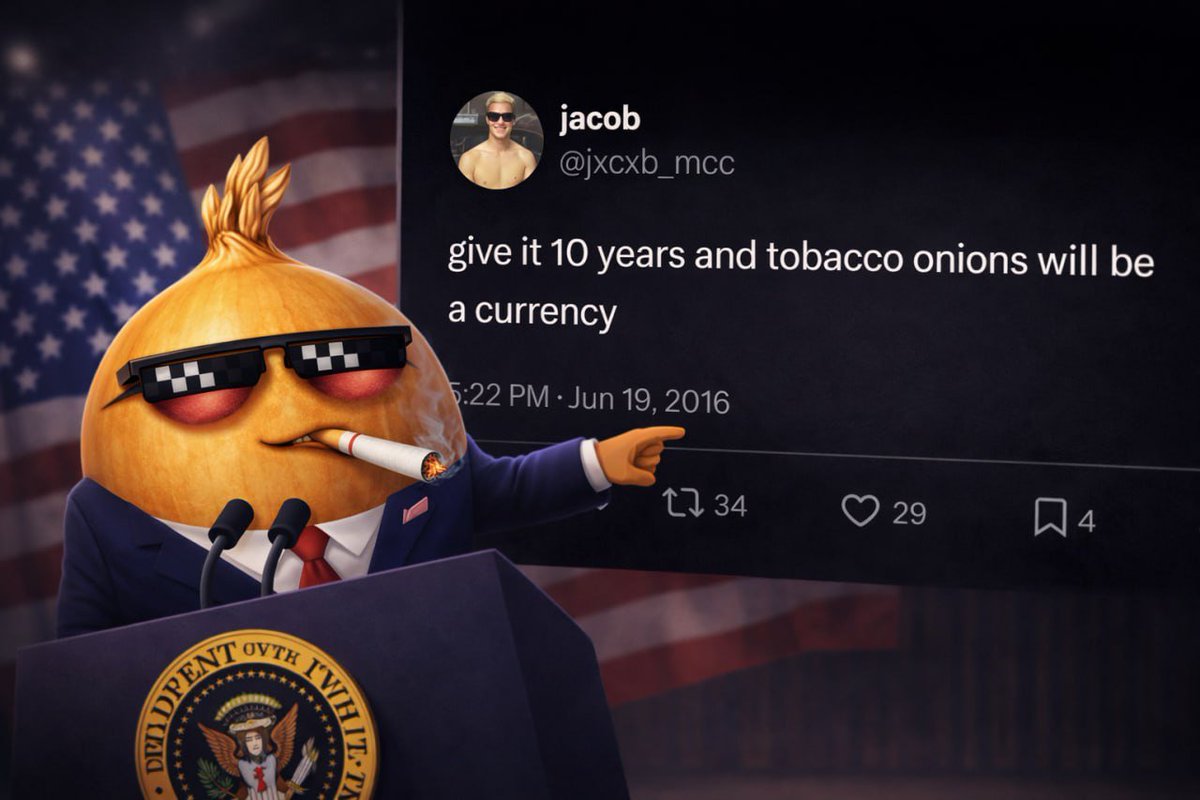 ChoppaXO's tweet image. I present to you The Tobacco  Smoking Onion

Predicted 10 years ago

ARJXP3UGB6Jm8N2gWqFEaiGWN3BZorDu1us4XzmCpump