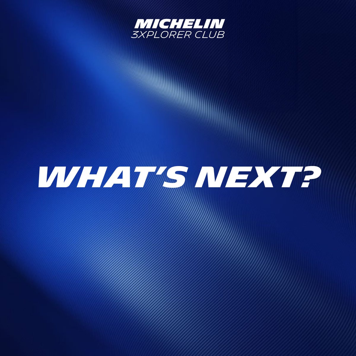 Michelin 3xplorer Club tweet media