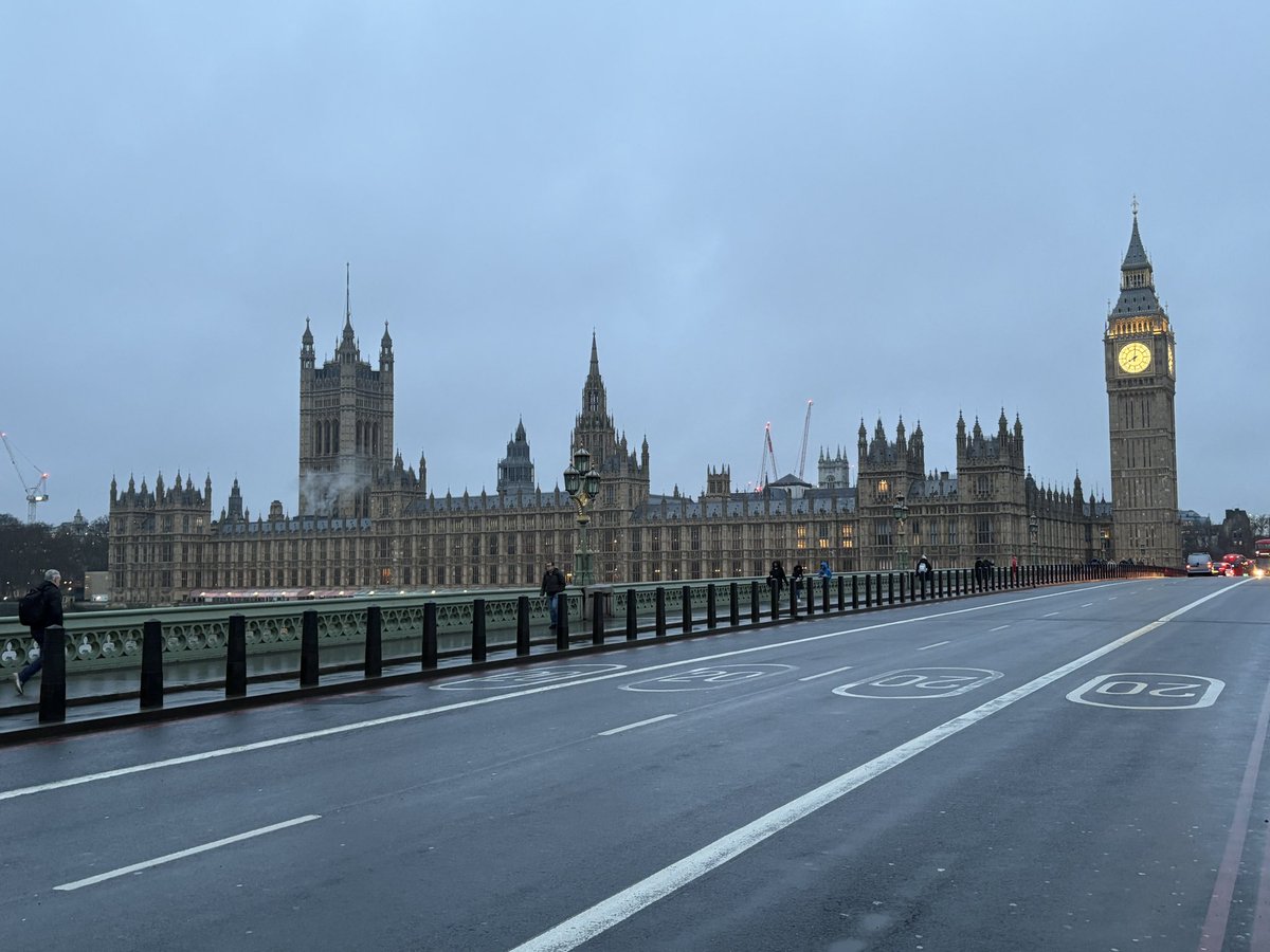 _TobySlade's tweet image. Walked past Westminster yesterday on my way to Conservative HQ and took this photo.

It’s a reminder that this work is never about destination or status, but about service,  and trusting Jesus with each step of the journey.