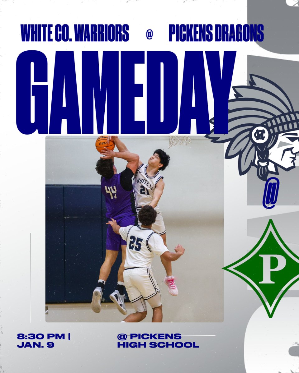 4 games tonight at Pickens
JV Girls 4:00
JV Boys 5:30
Varsity Girls 7:00
Varsity Boys 8:30
<a href="/whitecounty_hs/">White County High School</a> 
<a href="/WDUNSports/">AccessWDUN Sports</a> 
<a href="/northgareport/">Adrian | Ken</a> 
<a href="/KyleSandy355/">Kyle Sandy</a> 
<a href="/SHReport/">SouthernHoopsReport</a>