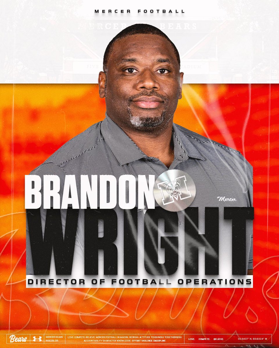 Time to work! 💪

Welcome, <a href="/CoachWrightCall/">Brandon A. Wright</a>

#MercerBears