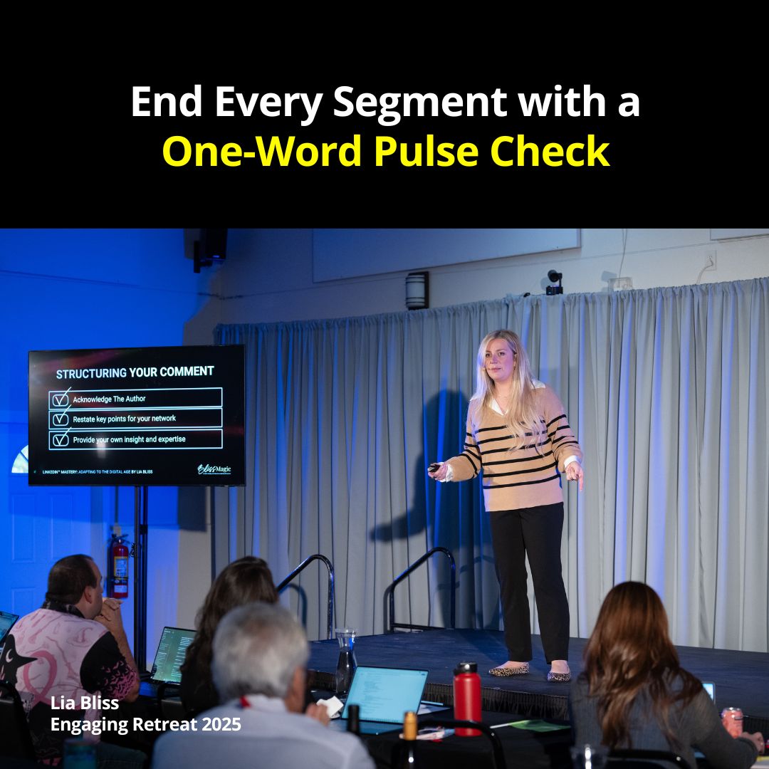bigkid's tweet image. Ask participants to drop a single word in the chat after each segment:
“Clear,” “Confused,” “Curious,” “Need more.”

This gives you instant emotional data—no guessing, no awkward silences.
It’s fast, it’s honest, and it keeps everyone mentally present.

#engagingvirtualmeetings